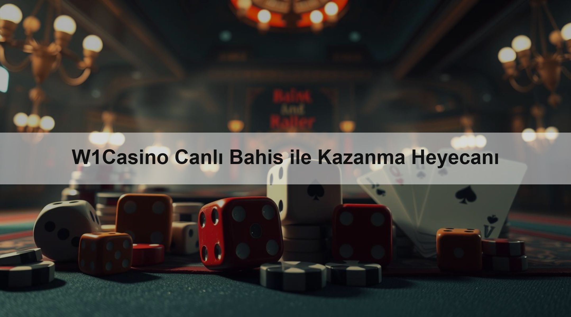 W1Casino Canlı Bahis ile Kazanma Heyecanı