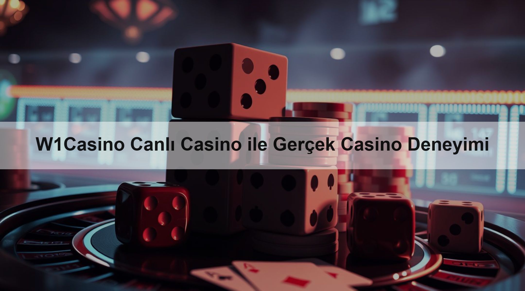 W1Casino Canlı Casino ile Gerçek Casino Deneyimi