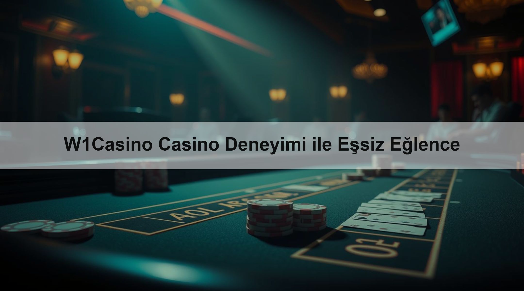 W1Casino Casino Deneyimi ile Eşsiz Eğlence